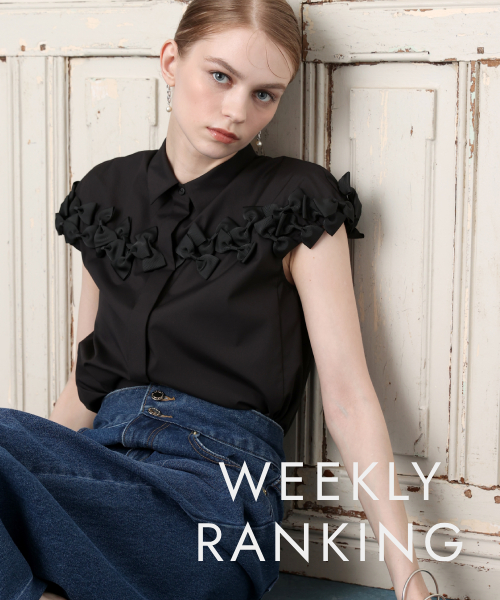 WEEKLY RANKING【allureville】今週の人気アイテムだけを厳選してお届け。 “いま欲しい”がすぐ見つかるラインナップ。"