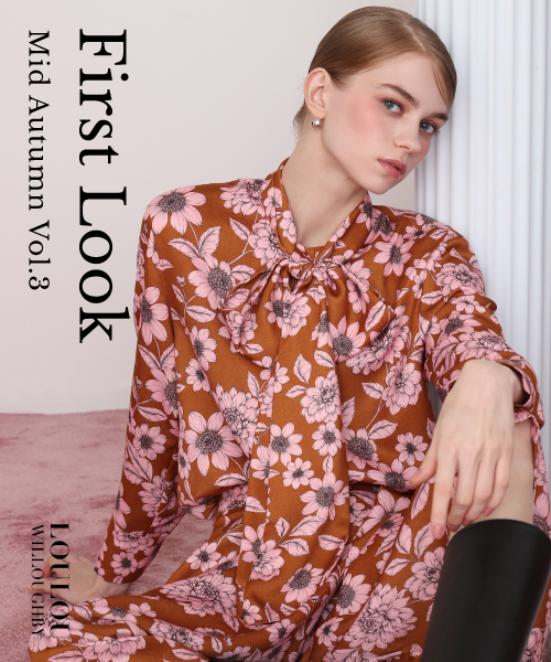 AUTUMN NEW COLLECTION【LOULOU WILLOUGHBY】 秋の新作を、ひと足先に。 これからの季節を楽しむアイテムを先行予約でご紹介。