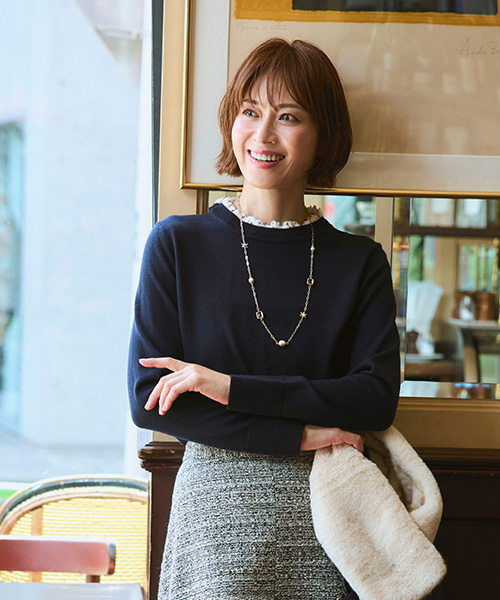 今すぐ着たいAMACAのニット！