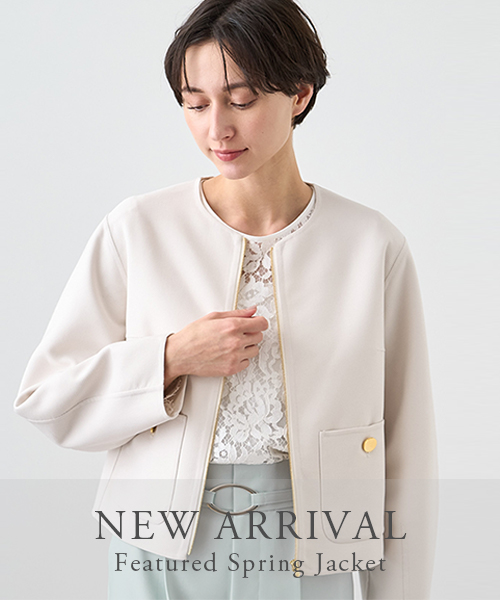 ANAYI - 【NEW ARRIVAL】春の新作ジャケットやスプリングコートをご
