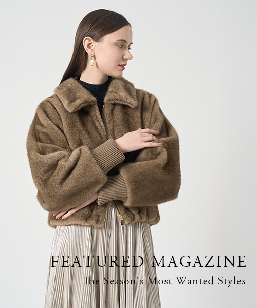 【FEATURED MAGAZINE】 雑誌掲載された、今季のマストワードローブをセレクト。