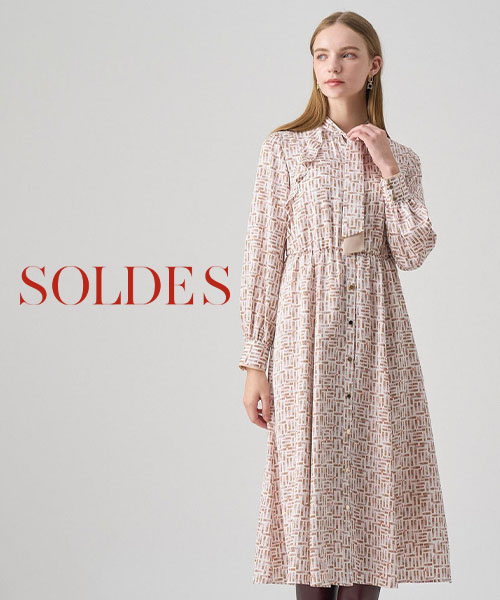 【SOLDES】 WINTER SALE◇デイリーから通勤まで幅広いシーンにお勧めのワンピース