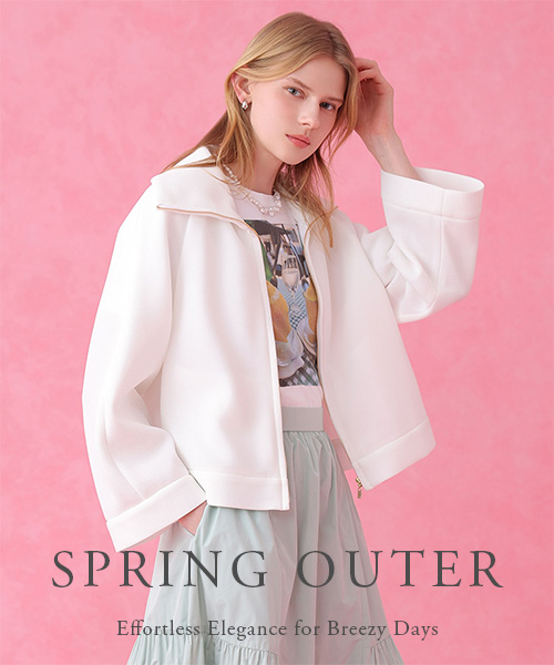 【SPRING OUTER】今季注目の最新コレクション。