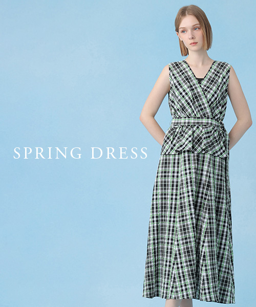 【DRESS】装いを格上げする、洗練の一着