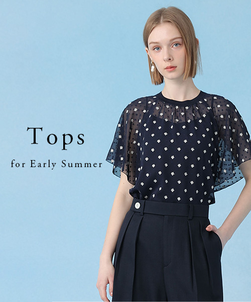 Tops Collection｜今から取り入れたいトップス