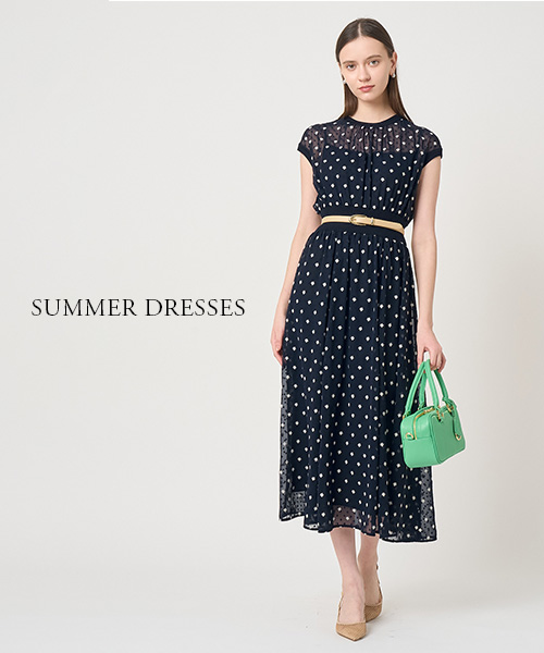 【Summer Dresses】この夏を彩る、軽やかなサマードレス