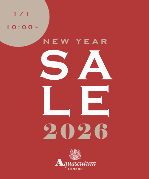 【Aquascutum】WINTER SALEスタート！