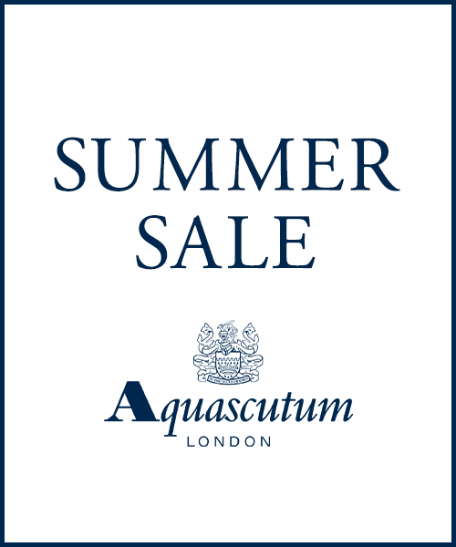 【Aquascutum】SUMMER SALEスタート！