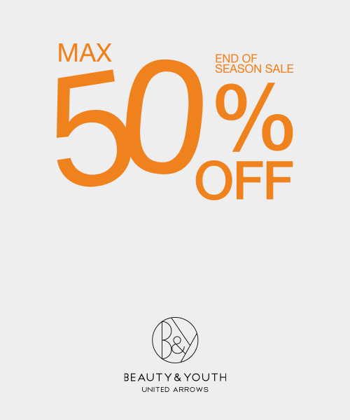 【2025 AUTUMN & WINTER】END OF SEASON SALE開催中！