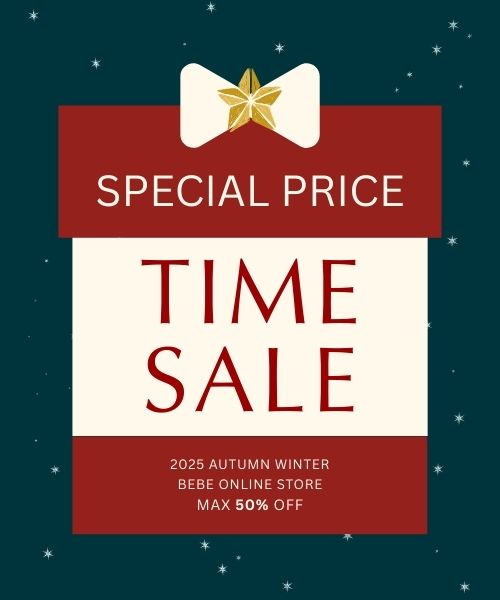 SPECIAL PRICE!! 2025AW TIME SALE