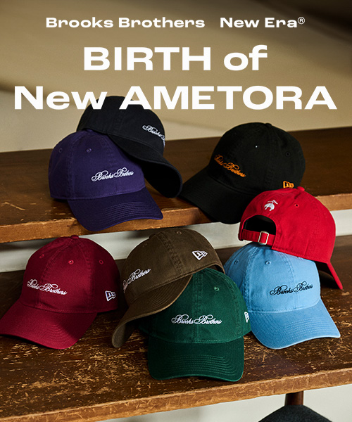 Brooks Brothers × New Era（R） 9TWENTY（R） ともに米国で誕生した歴史ある2ブランドによる初のコラボレーションが実現！