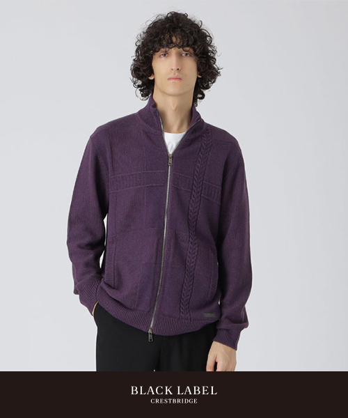 美品　終盤モデルリバーシブルブルゾン　バーバリーブラックレーベルクレストブリッジ BLACK LABEL CRESTBRIDGE(ブラックレーベル・クレストブリッジ