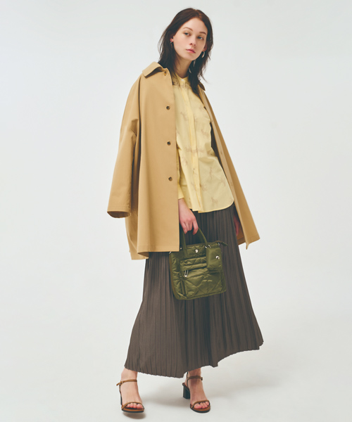 【Re・Layer =　更に重ねる】春のライトアウターを使用したコーディネート