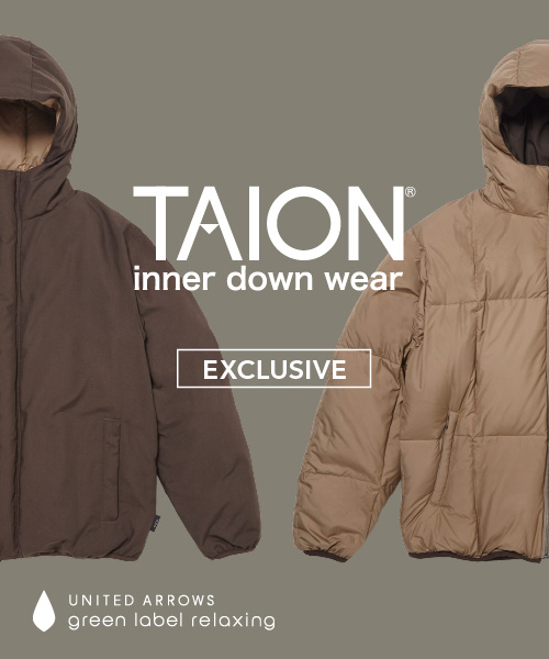 【TAION別注】リバーシブルで魅せる、大人のダウン