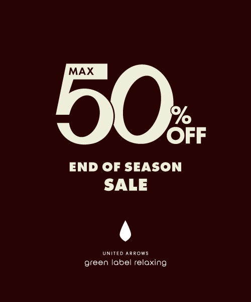 【2025 AUTUMN & WINTER】END OF SEASON SALE開催中！