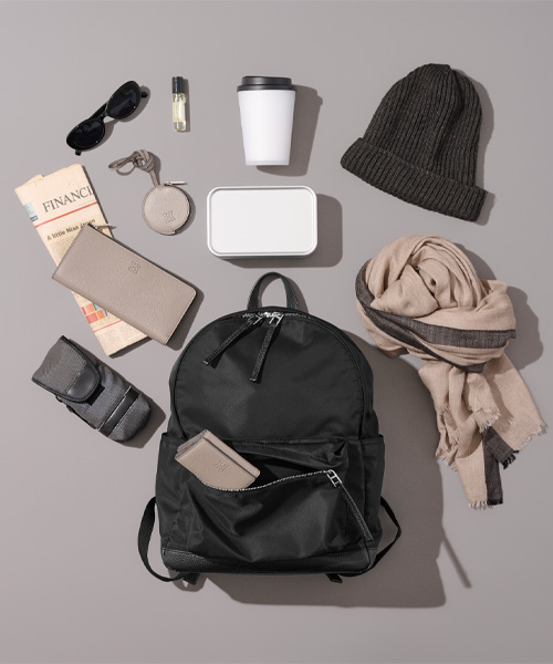 【NEW ARRIVAL RICARCA】ナイロン×レザーコンビのリュックサックが新登場