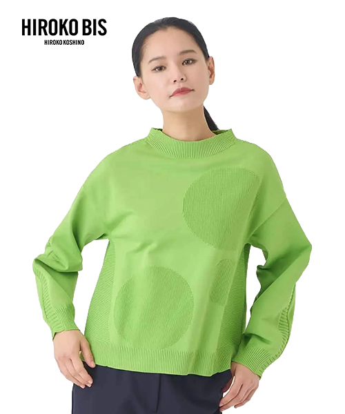 【HIROKO BIS】今から春へ。着映える技ありニット
