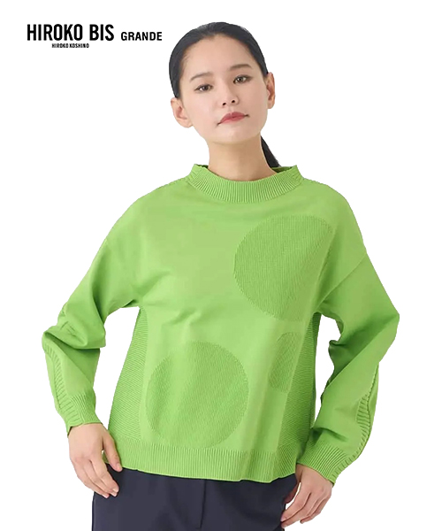 【HIROKO BIS GRANDE】今から春へ。着映える技ありニット