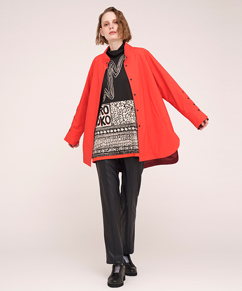 未使用♡HIROKO KOSHINOライナー付　2way切り替えロングコート L 楽天市場】二つ折り財布 折りたたみ財布 ファスナー ジッパー