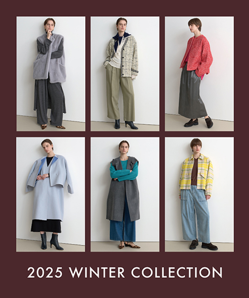 【HOUSE OF LOTUS】そろそろはじめたい冬支度。 肌寒い季節に寄り添い、毎日のスタイリングのエッセンスになるアウターやニット、またそのスタイリングアイテムをご紹介。