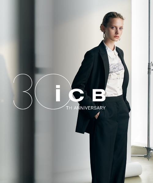 ICB ベージュレディーススーツ ICB / アイシービー （レディース