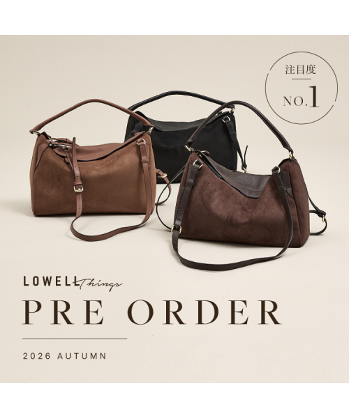 【PRE ORDER】秋の新作バッグ予約START！！