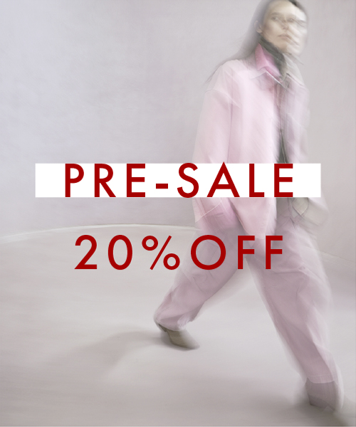 【JNBY｜PRE-SALE】人気アイテムが20％OFFで登場！