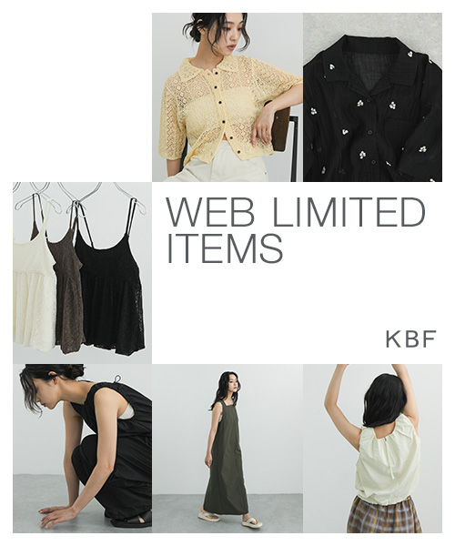 KBF WEB LIMITED ITEMS