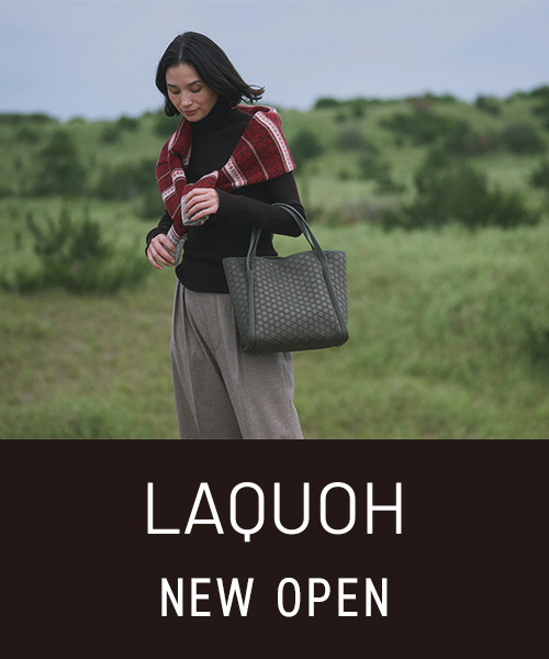 創業310余年の歴史｜京都発祥のバッグブランド『LAQUOH』がNEW OPEN!!