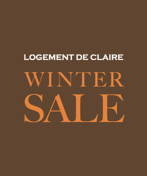 【LOGEMENT DE CLAIRE】2026 WINTER SALE開催中！対象商品がお求めやすい価格になりました！