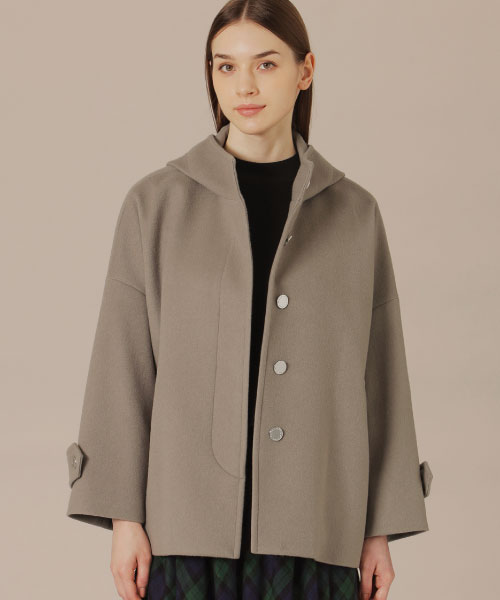 新品同様✨　マッキントッシュ　ロンドン　スタンドカラー　コート　ダークグレー MACKINTOSH LONDON MEN｜マッキントッシュのコート・アウターを