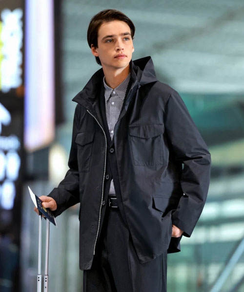 新型アウター│BELFAST MILITARY PARKA