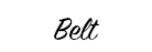 Belt/ベルト