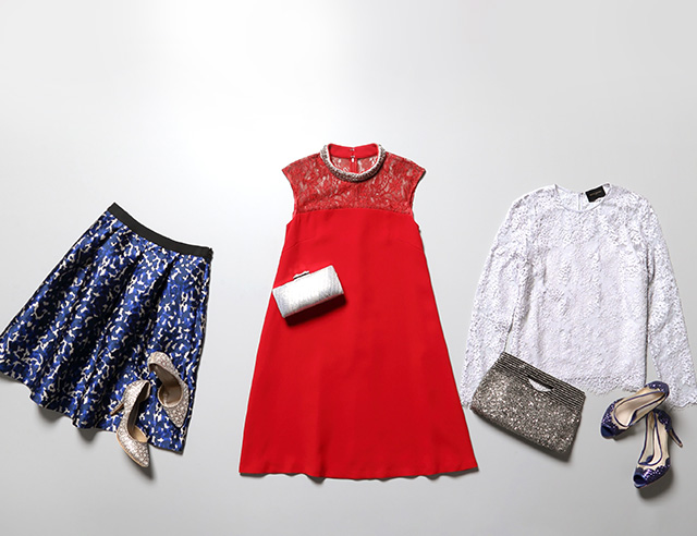 PARTY LOOK：シャイニーアイテム