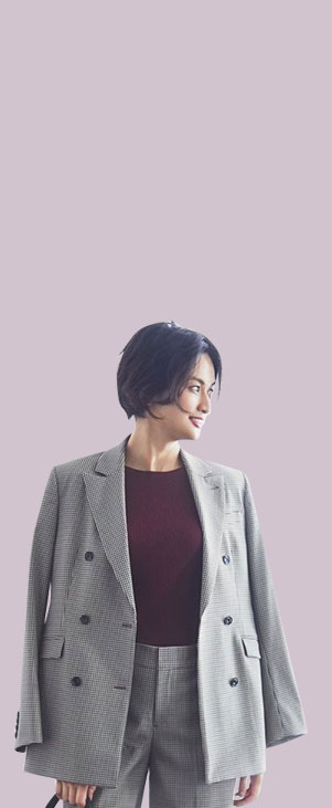 TAILORED JACKET やや長めシルエットを選べば今年顔「テーラードジャケット」