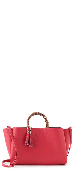 ROPE'バンブーハンドルバッグ