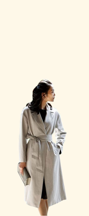 進化系トレンチ。ひと味違うトレンチで差をつけて