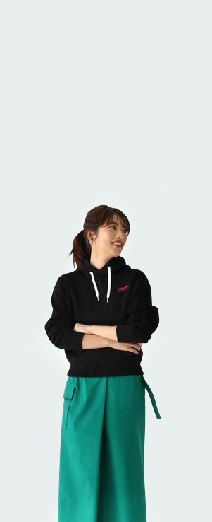 きれいめに着たいスウェット/フーディ