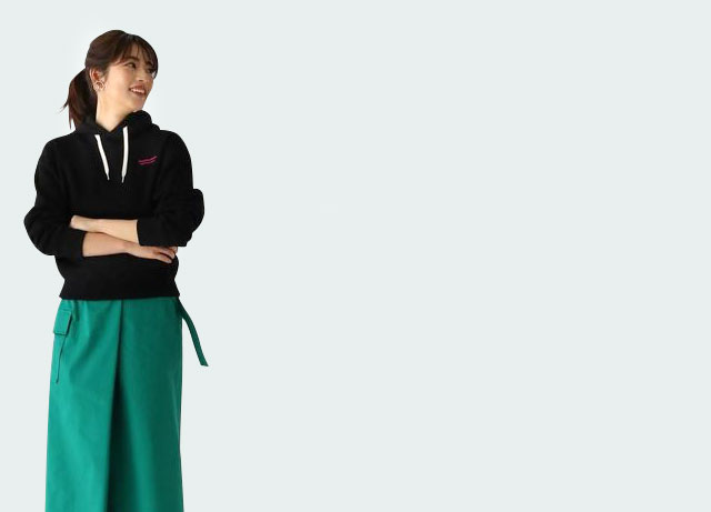 きれいめに着たいスウェット/フーディ