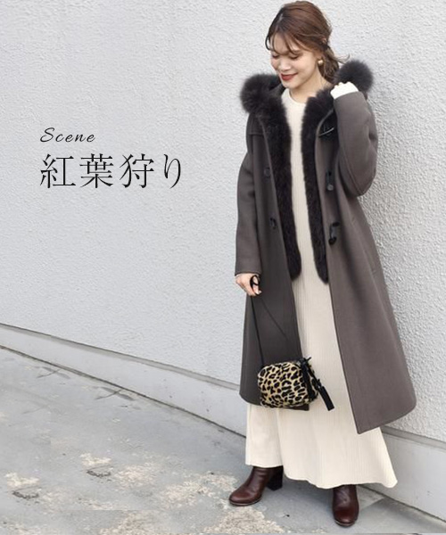 SHIPS for women 紅葉狩り