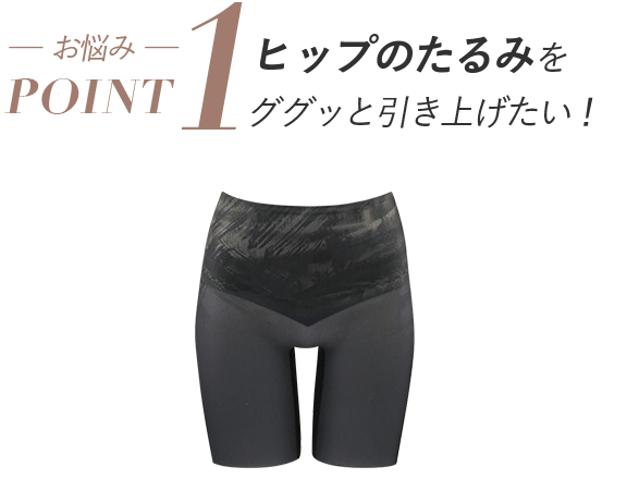 ヒップのたるみをググッと引き上げたい！