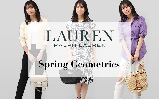 LAUREN RALPH LAUREN Spring Geometrics