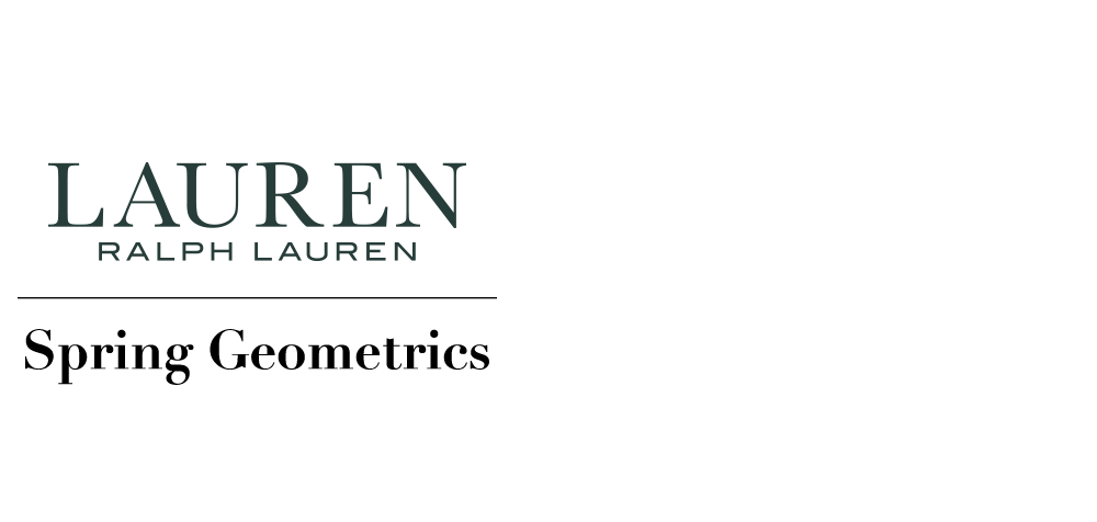 LAUREN RALPH LAUREN Spring Geometrics