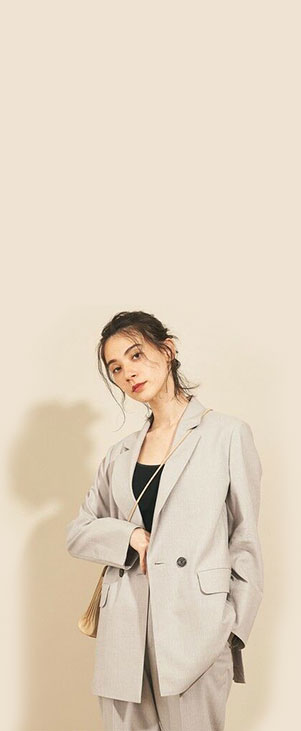 「ハンサムジャケット」羽織るだけで大人にまとまる