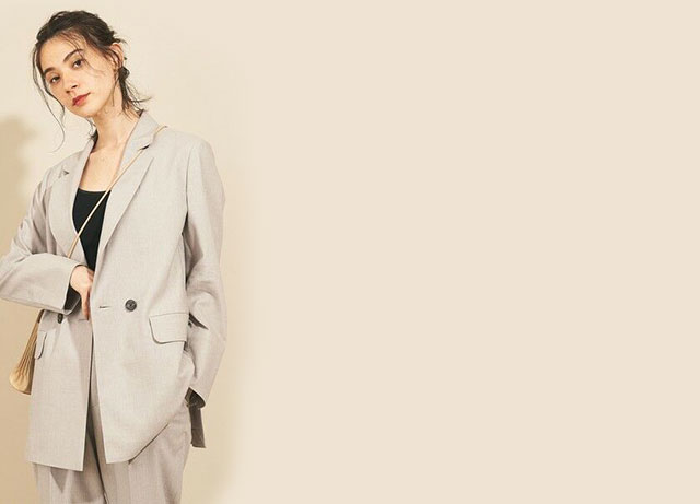 「ハンサムジャケット」羽織るだけで大人にまとまる