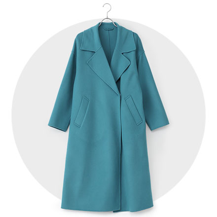 Super140ビッグカラーリバーコート