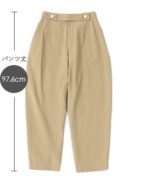 パンツ丈97.6cm