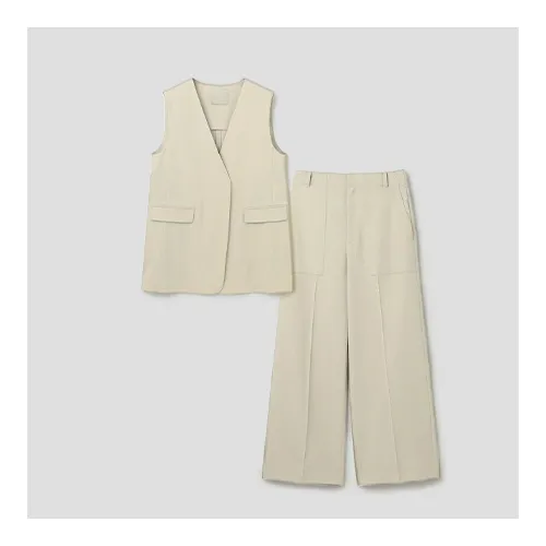 UNFILO ミドルジレ&ワイドパンツ