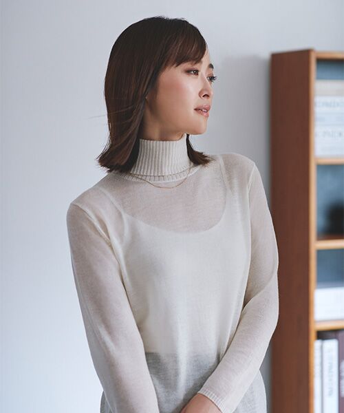 TAKASHIMAYA CASHMERE（シーズンスタイルラボ）
				シアータートルネックセーター