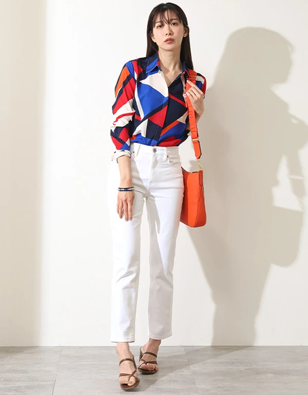 リネン ポップオーバー シャツ